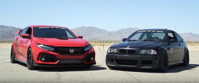 Honda-tech.com Honda Civic Type R vs. BMW E46 M3 Track Day Driver Battles