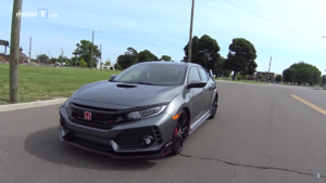 Honda Civic Type R compared with Ford Focus RS