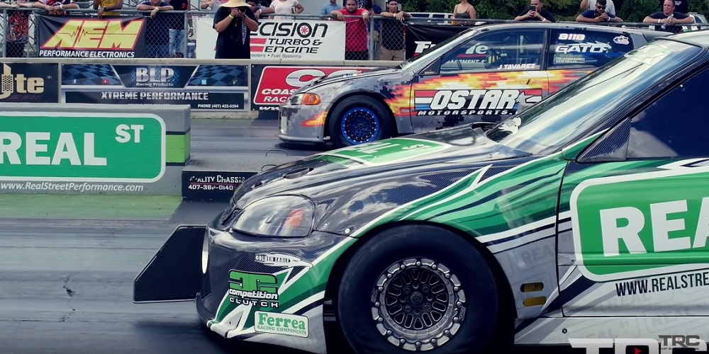1300 WHP Turbo EK Civic B16 B18 Drag Build Honda-tech.com