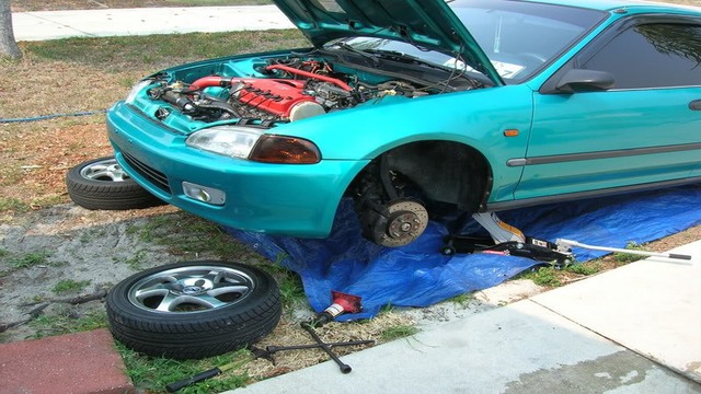 Honda Civic: How to Replace Front and Rear Control Arms