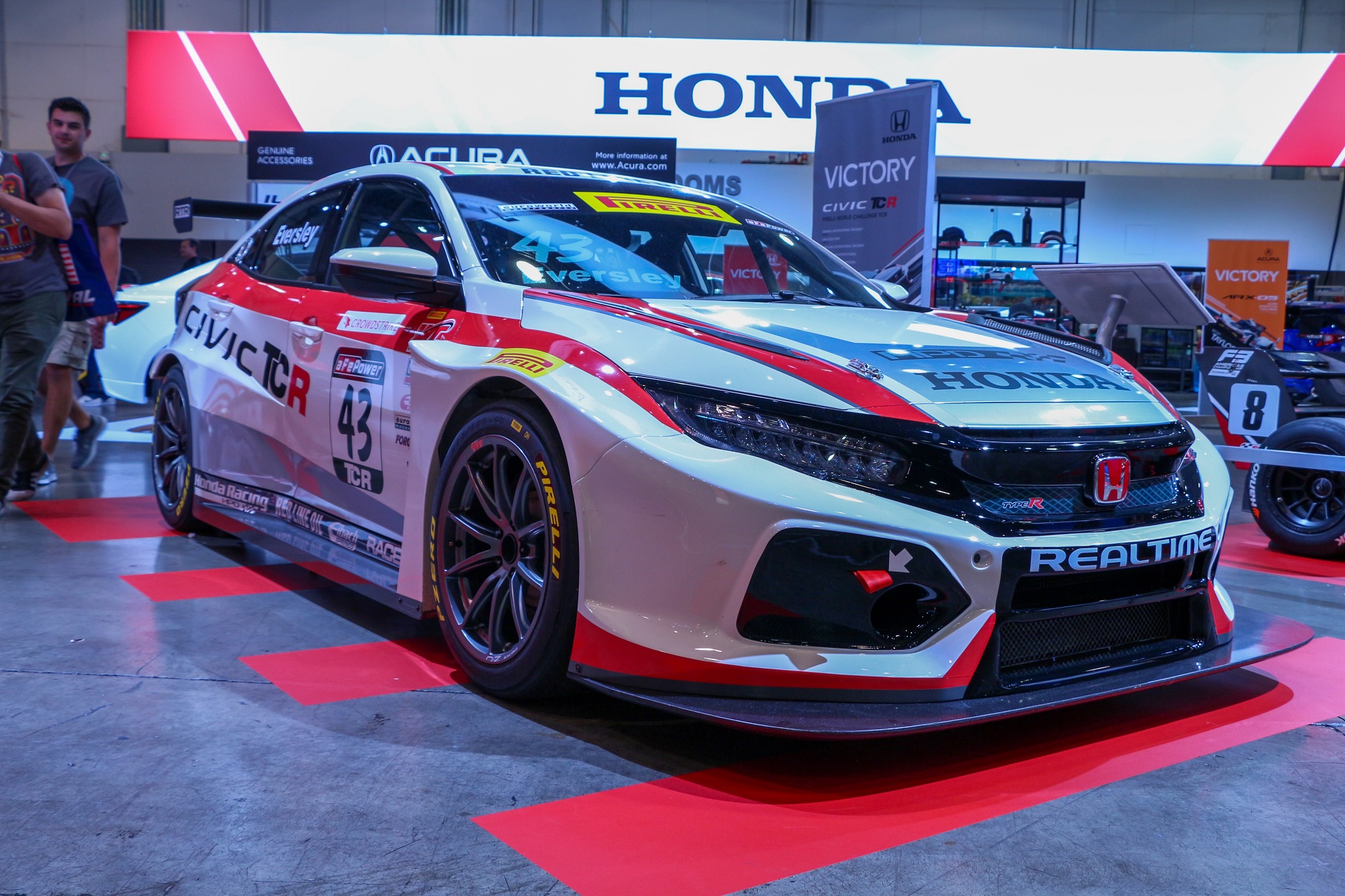 Honda Civic Type R TCR Formula 3 F3 RealTime Racing Insight SEMA 2018 Honda-tech.com
