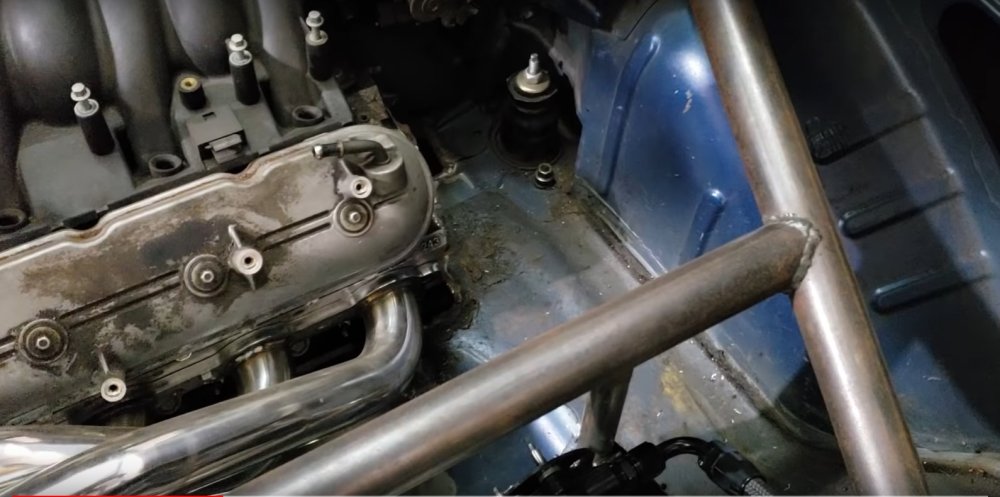 Acura RSX LS4 Rear Engine Close