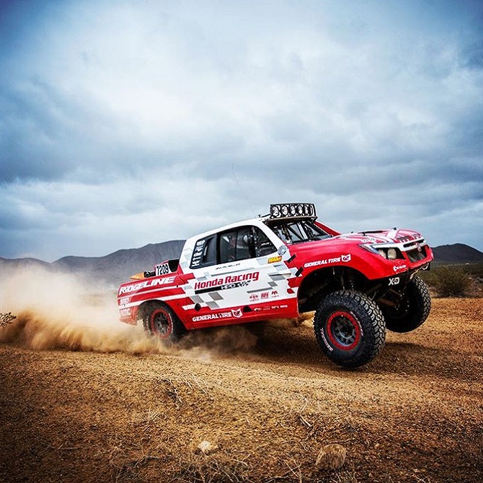 Honda Off-Road Racing Ridegline Baja Race Truck Mint 400 Win
