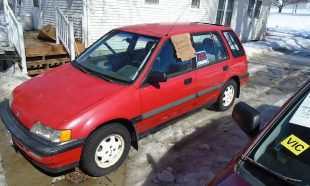 1991 Honda Civic RT4WD 6 Speed Manual Wagon for Sale