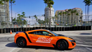 Acura NSX Establishes Production Car Record at Iconic Long Beach