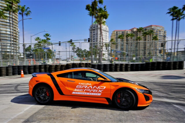 Acura NSX Establishes Production Car Record at Iconic Long Beach