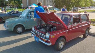 Honda N600 Spotted at Local Cruise-In With Nissan Friend In Tow
