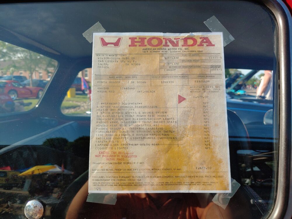 Honda N600