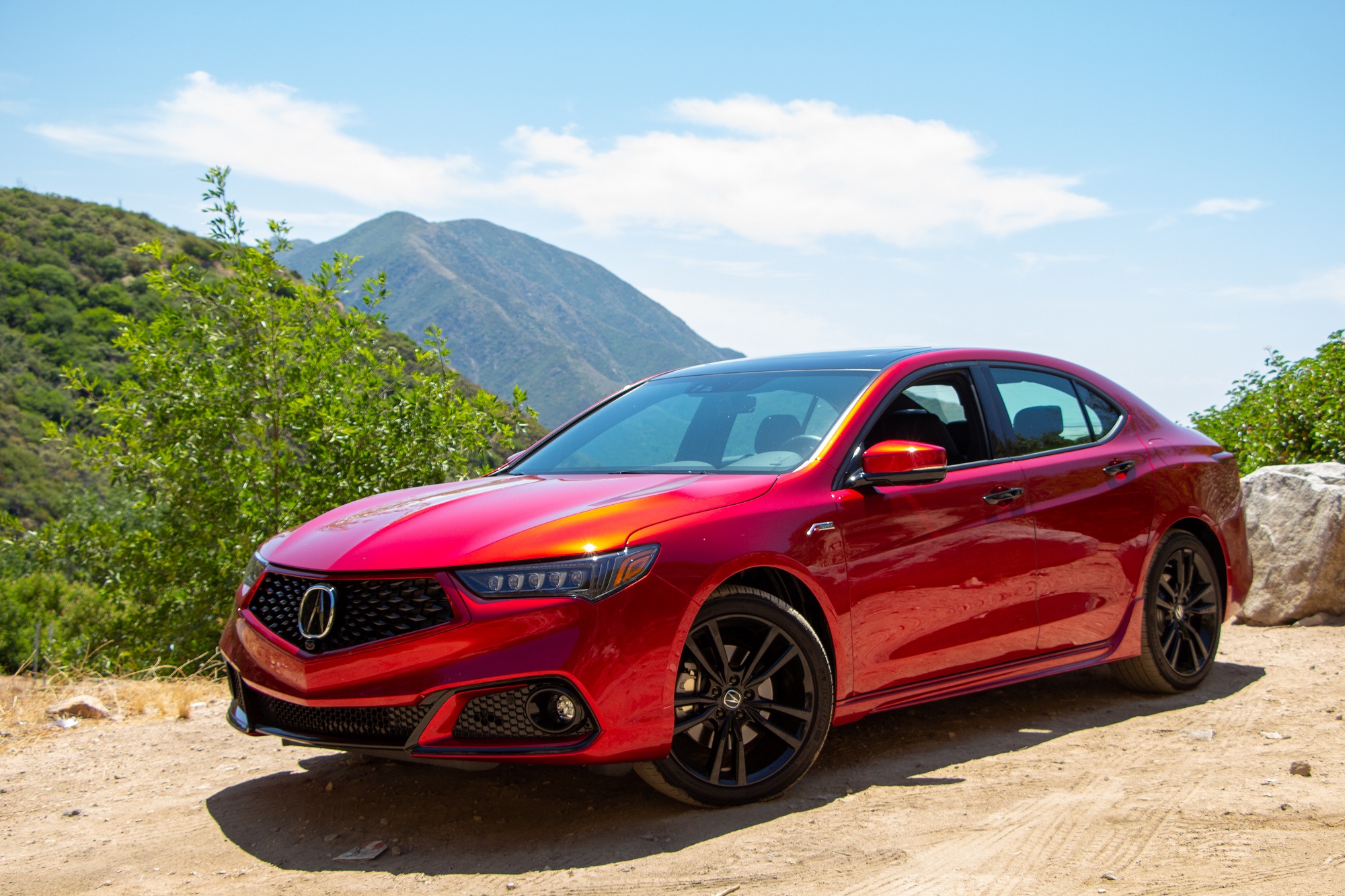 2020 Acura TLX PMC Edition Jake Stumph Drive Review A-SPEC Valencia Red Pearl Nano Pigment Paint