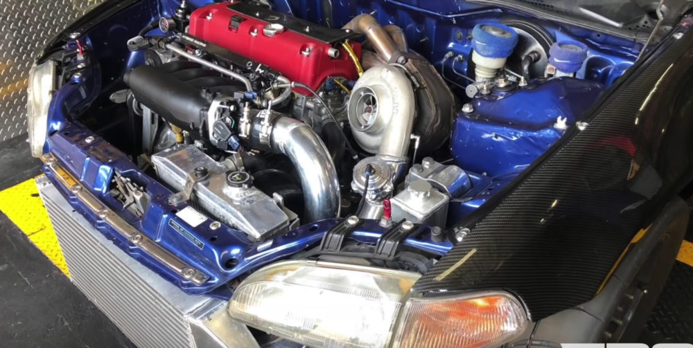 Turbo K20 EG Hatch Teaches Lessons on the Drag Strip - Honda-Tech