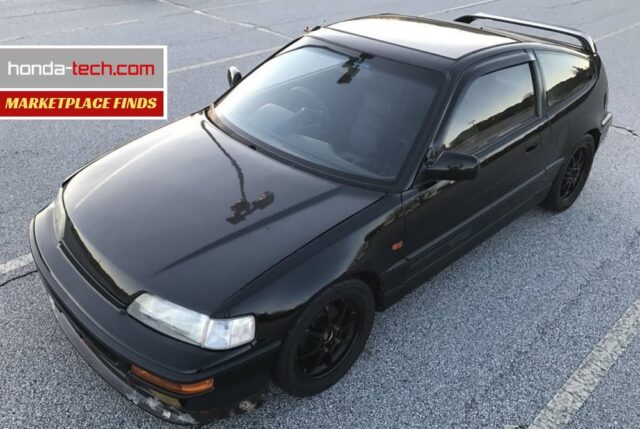 Right-drive 1988 CRX with Modified Engine is Faster than You Think