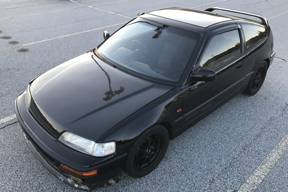 Crx With Right Drive Layout Glassroof And Modified Engine