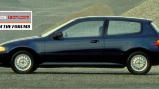 Civic EG Hatch Speedometer Starts at 30 Miles per Hour