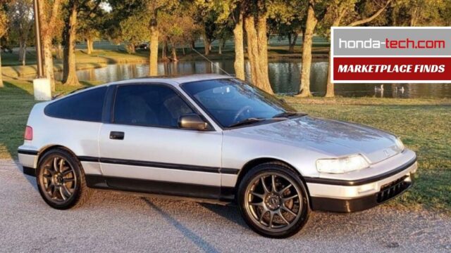 Clean, Lightly-Modified CRX is a Great Driver or Project Basis