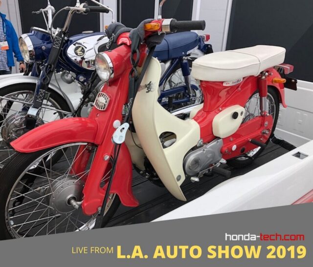 Honda Returns to Its Roots with Classic Bike Display at L.A. Auto Show