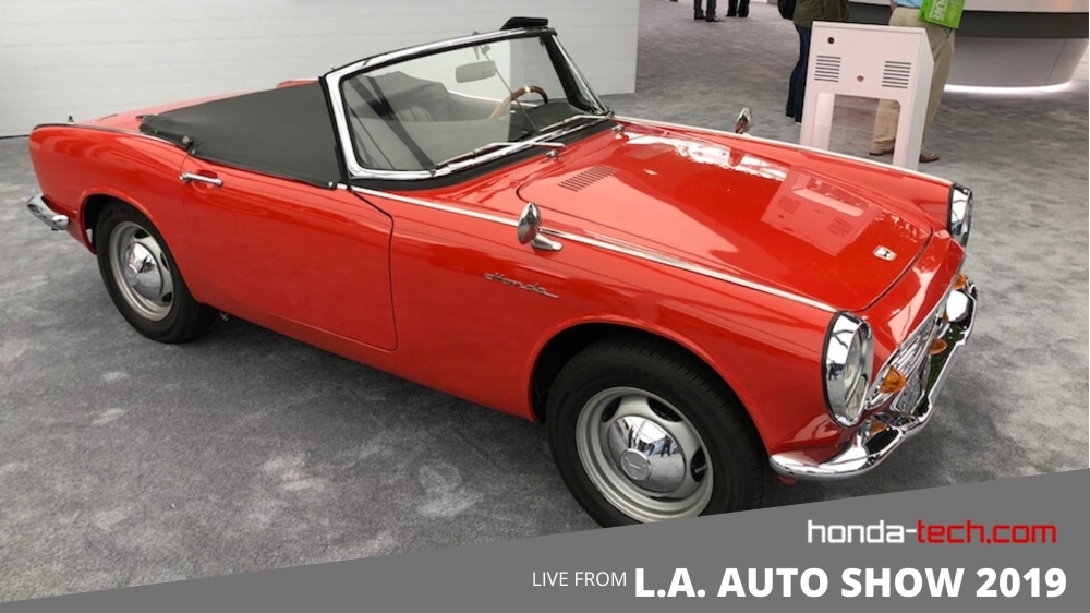 Vintage Honda S600 Convertible a Red Hot Find at L.A. Auto Show