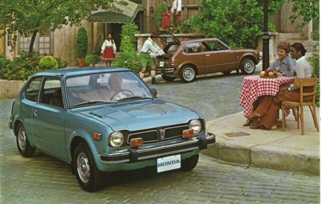 Classic 1975 Honda Civic Brochures are a Blast From the Past