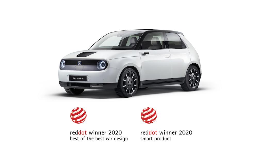 2020 Honda e Red Dot Award