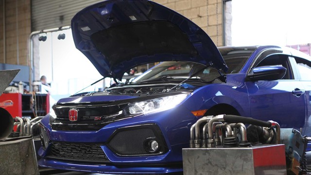 Civic Si Picks up Big Power on Dyno with Simple Upgrades