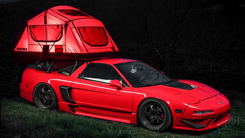 Acura Nsx Transformed Into An Rv For Epic Cross Country Trip