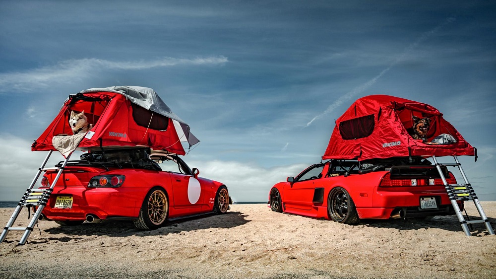 Acura NSX and S2000 Campers