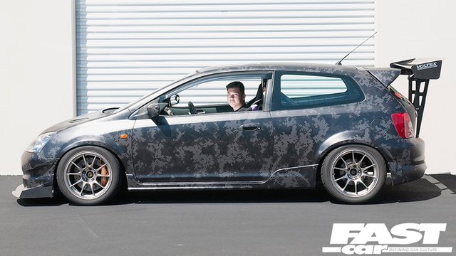 EP3 Honda Civic Goes From Graduation Present to Track Monster