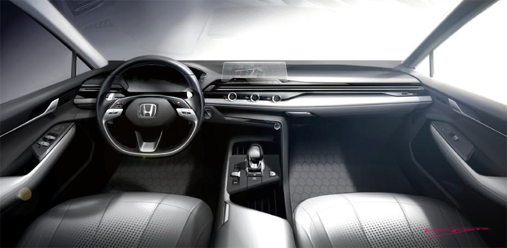 Honda Simplicity Motif Interior Render Preview