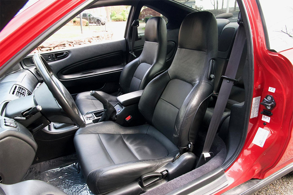 1995 Honda Prelude VTEC leather interior