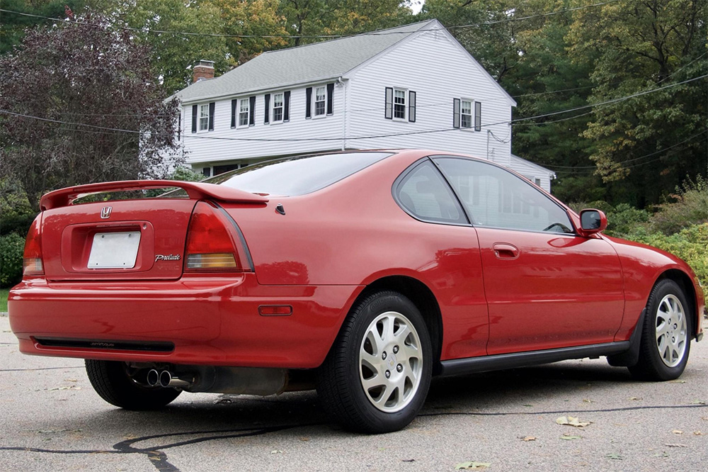 1995 Honda Prelude Cars and Bids Flawless Collectors Car Right Rear