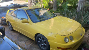 2000 Integra Type R Phoenix Yellow Hammered Thrased San Diego California