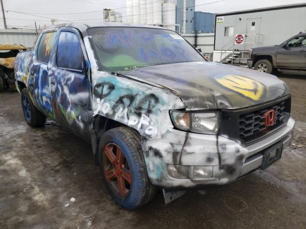 We Can't Take Our Eyes Off This Poor Honda Ridgeline