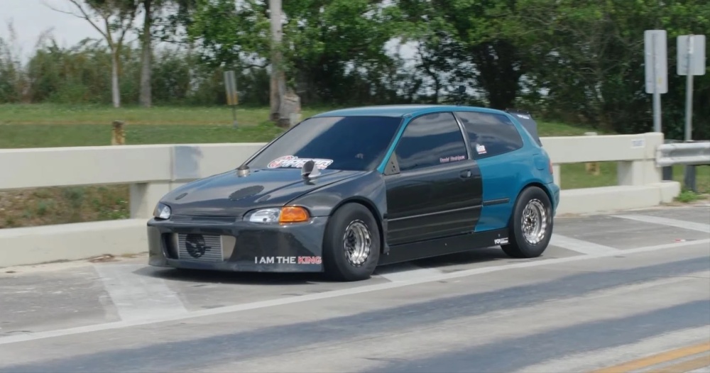 1400-HP AWD Honda Civic Gets That Racing Channel’s Badge of Approval