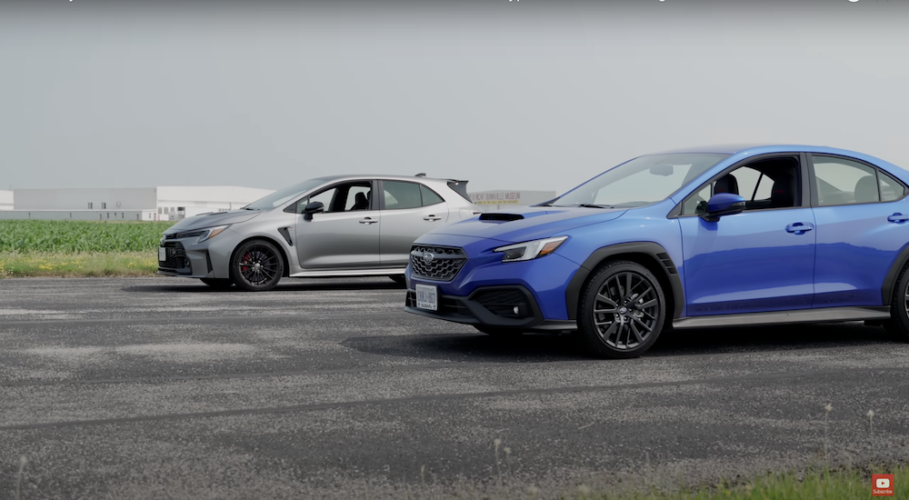 GR Corolla vs WRX