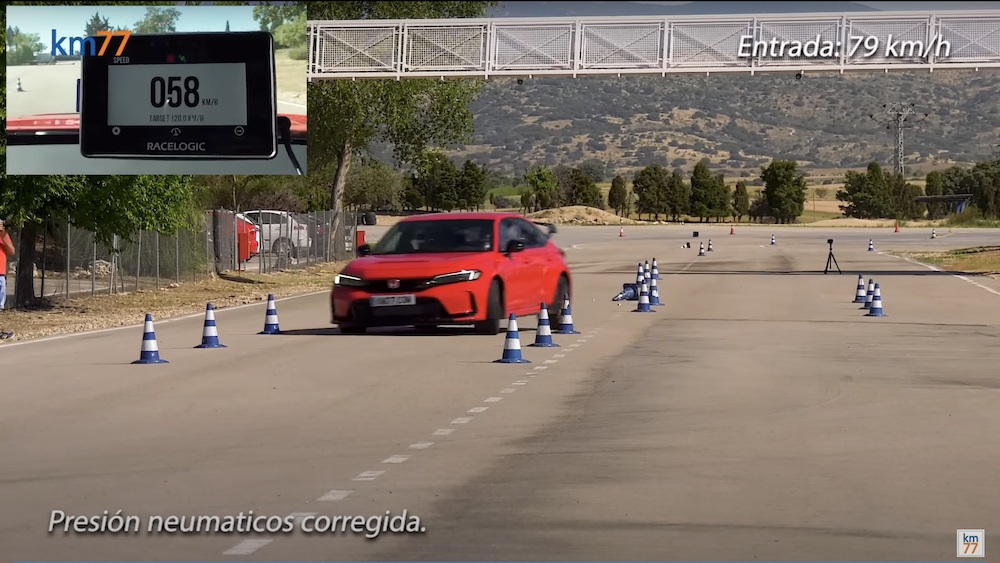 2023 Honda Civic Type R Performance Moose Test