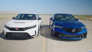 Civic Type R Goes Head to Head With Integra Type S in Sibling Battle