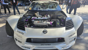 Nissan 350Z With Two Turbocharged K24’s Wows At SEMA