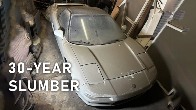Low Mile NSX Was Tucked Away in Heated Garage For 30 Years
