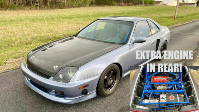 There’s a Honda Prelude With TWO Engines!